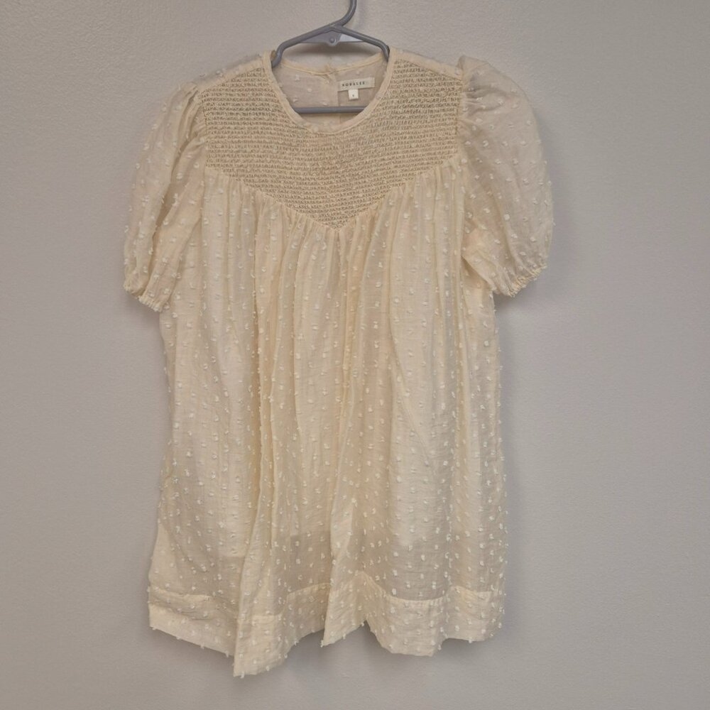 Noralee Cream Dress Sz 8